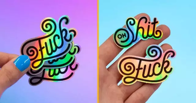 autocollant-fuck-holographique