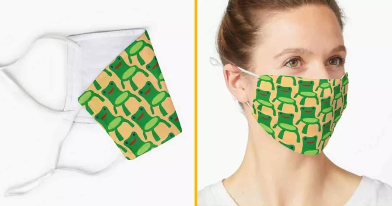 masque-protection-froggy-chair