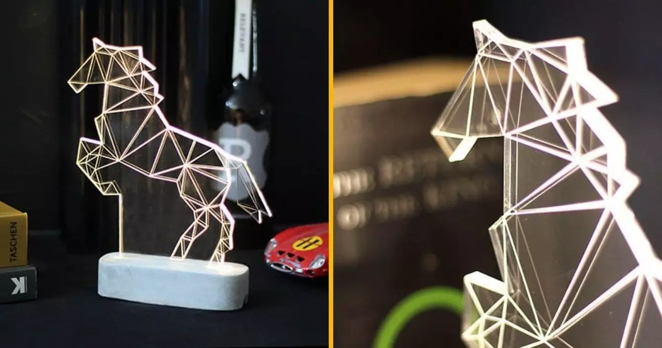 lampe-chevet-cheval-origami