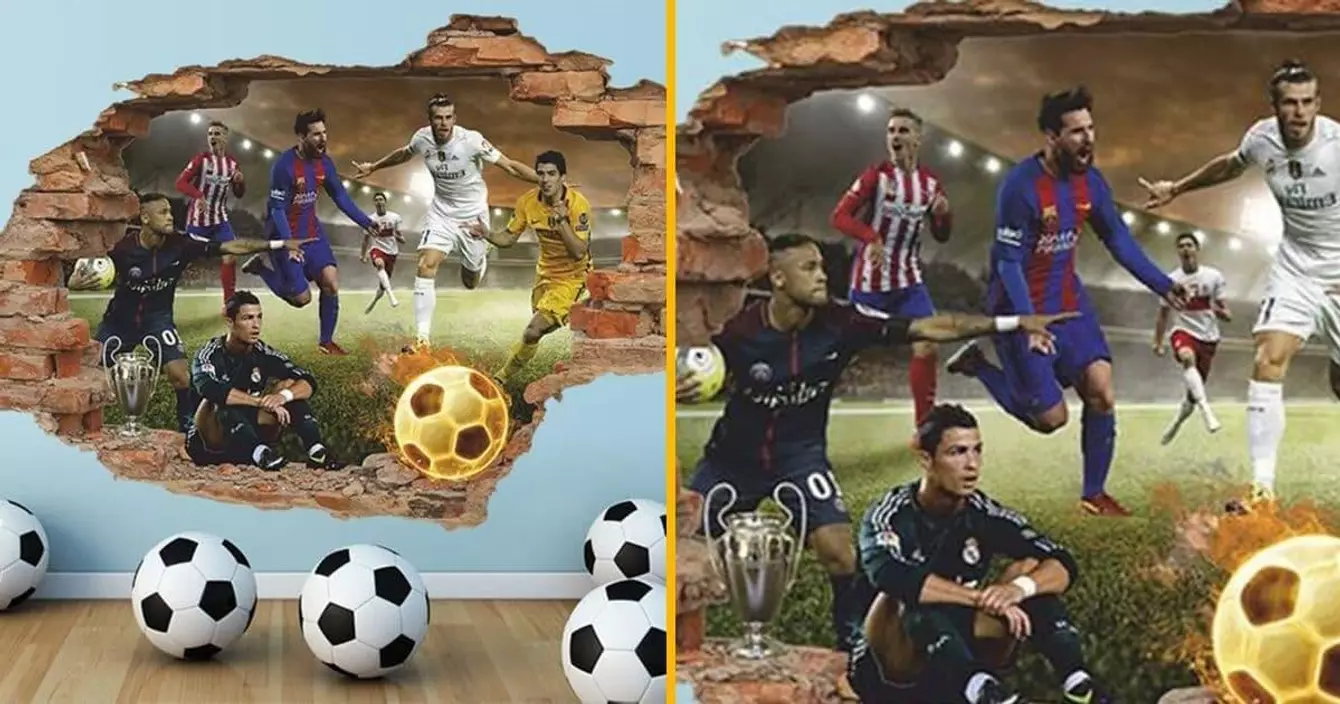 autocollant-mural-footballeurs