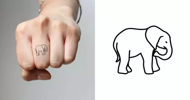 tatouage-elephant