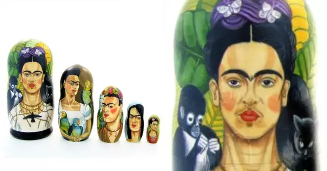 poupee-russe-frida-kahlo