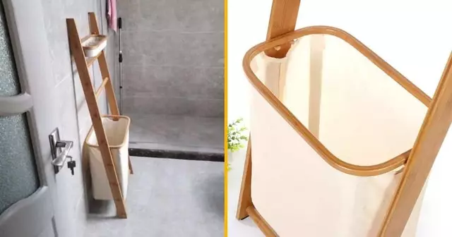 etagere-murale-echelle-salle-bain