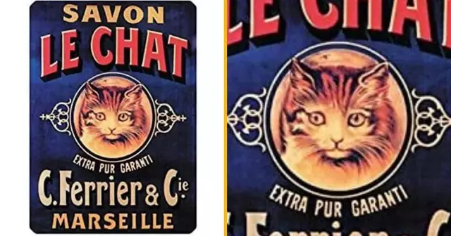 plaque-vintage-savon-chat