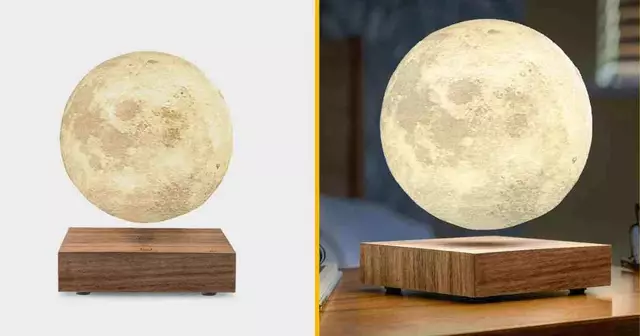 lampe-lune-magnetique-levitation