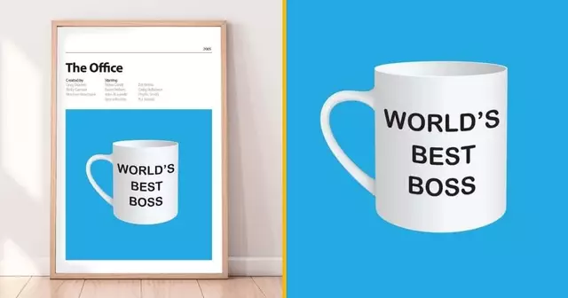 affiche-minimaliste-the-office