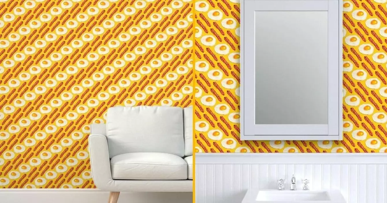 papier-peint-oeuf-au-plat-bacon