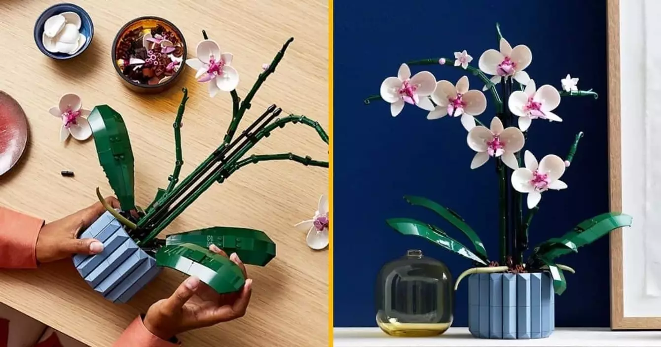lego orchidee fleur eternelle