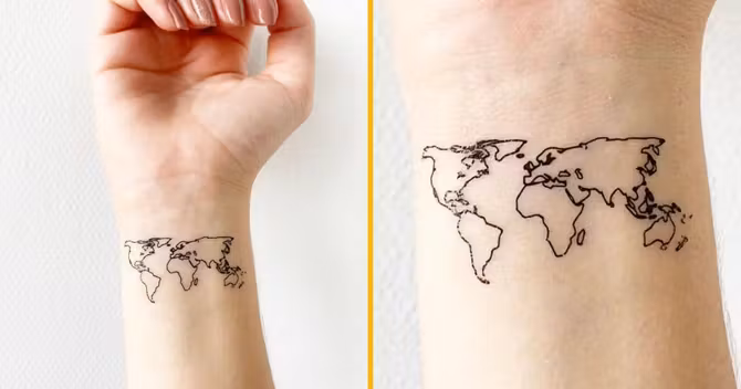 tatouage-temporaire-carte-du-monde