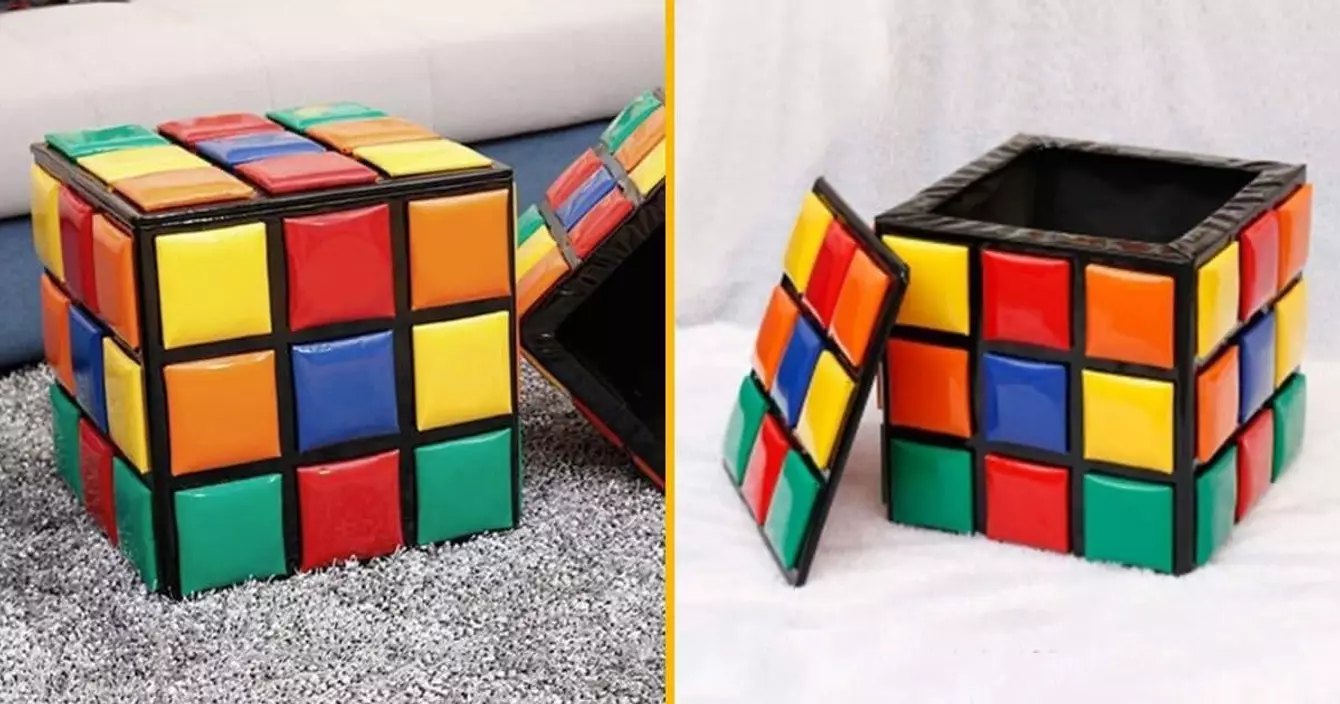 pouf-rubiks-cube