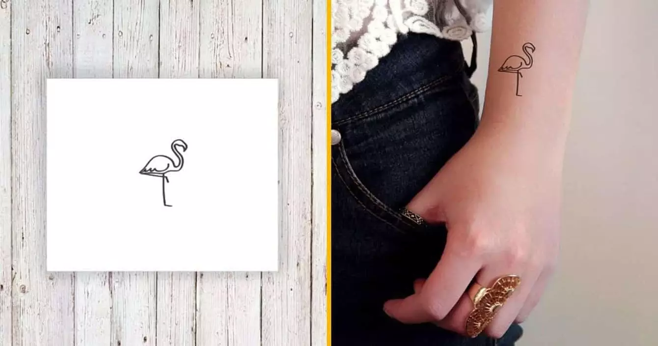 tatouage-temporaire-flamant