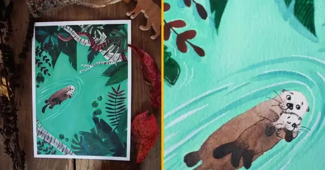 affiche-loutre-futurama