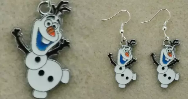 boucle-oreille-olaf-frozen