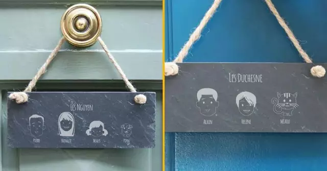 ardoise-porte-personnaliser-famille