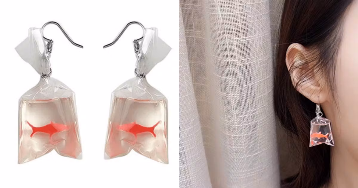 boucle-oreille-poisson-rouge