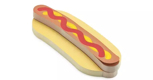 note-adhesive-hot-dog