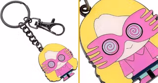 porte-cle-luna-lovegood-kawaii