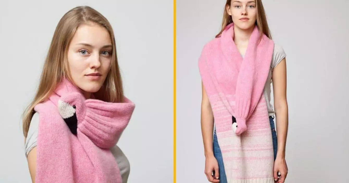 echarpe-flamant-rose