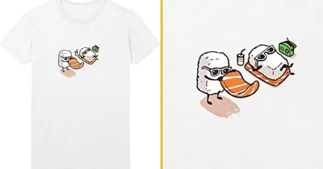 tshirt-sushi-plage