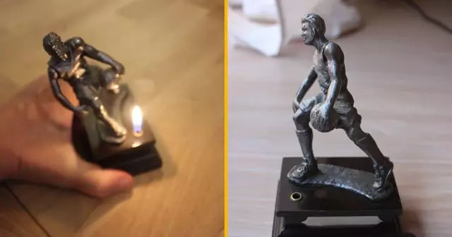 briquet-statue-forme-joueur-basket