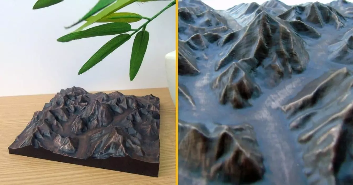 carte-topographique-mont-fuji