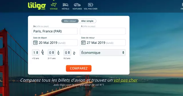 site-comparateur-billets-avion-liligo