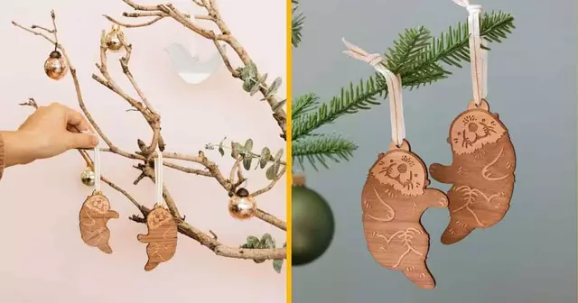 ornement-sapin-loutres