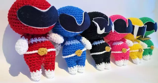 crochet-power-rangers
