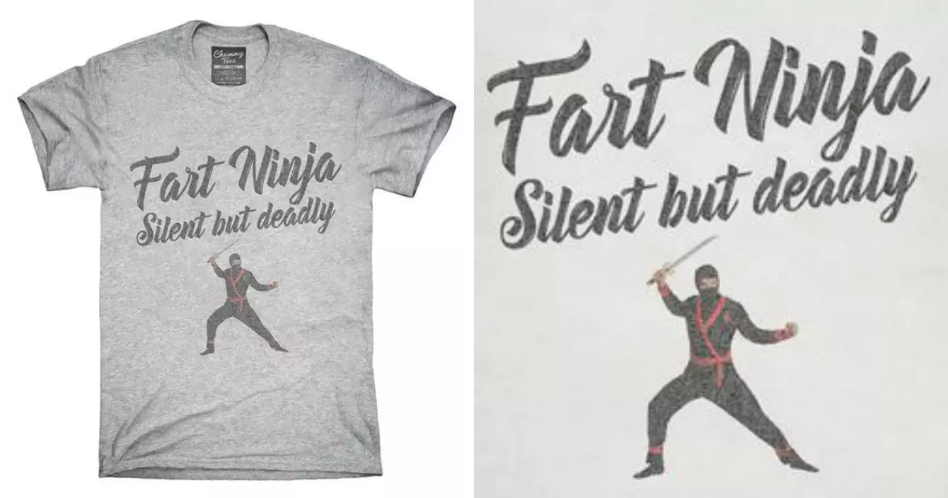 tshirt-ninja-fart