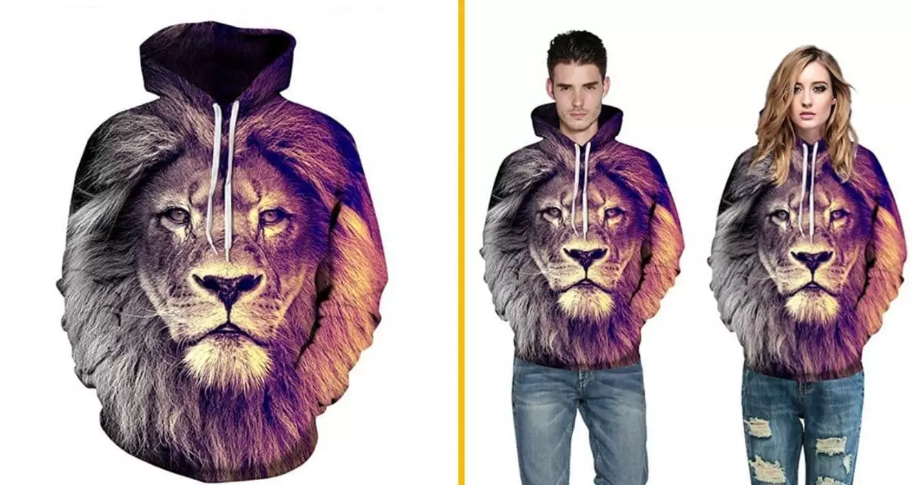 sweat-avec-une-tete-de-lion
