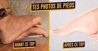 PHOTOS PIEDS