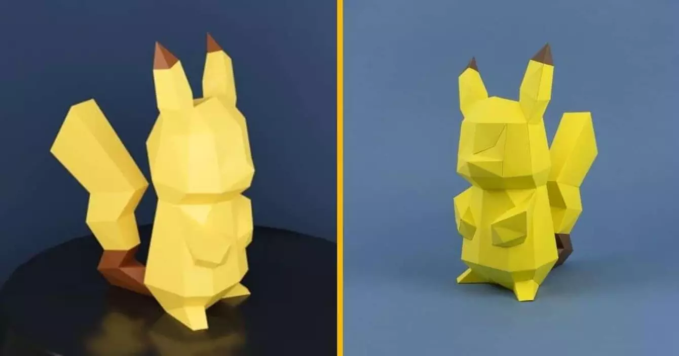 figurine-pikachu-origami