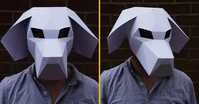 masque-chien-papier-carton