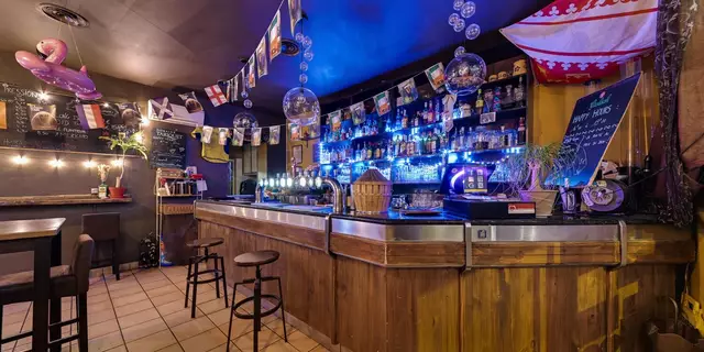 des bulles sous le plafond