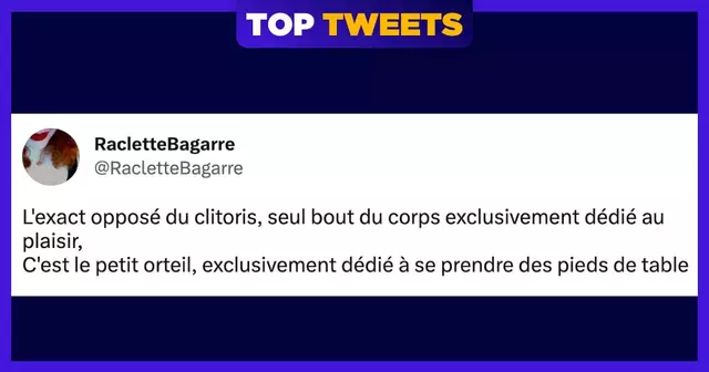 top tweets orteils