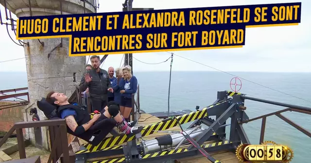 Hugo Clément Fort Boyard Alexandra Rosenfeld