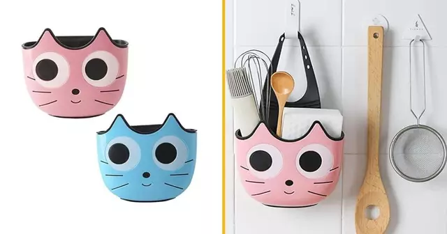 porte-eponge-suspendu-chat