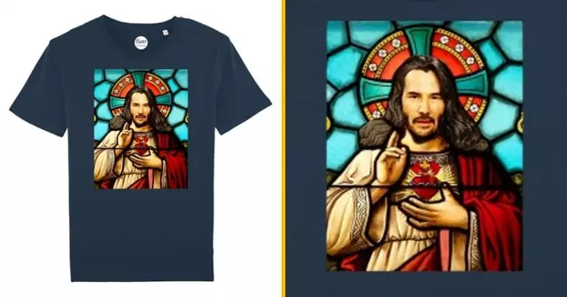 t-shirt-saint-keanu-reeves