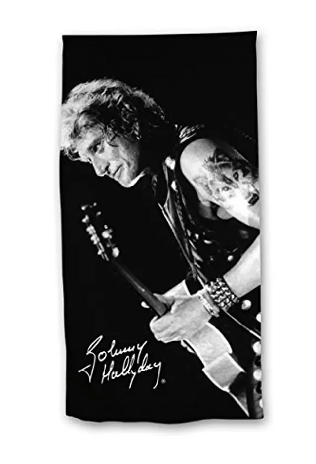 serviette-johnny-hallyday