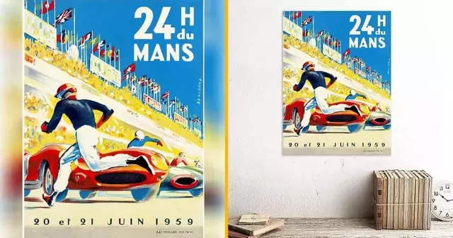 affiche-retro-24h-mans