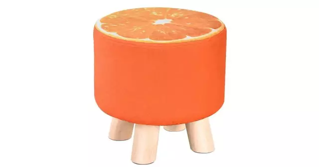 orange-pouf