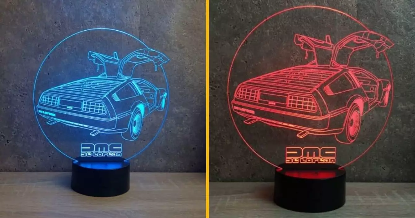 lampe-led-delorean