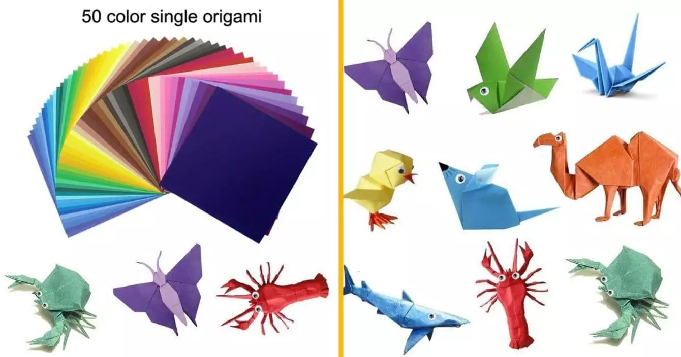 feuilles-papier-origami