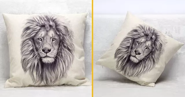 coussin-lion