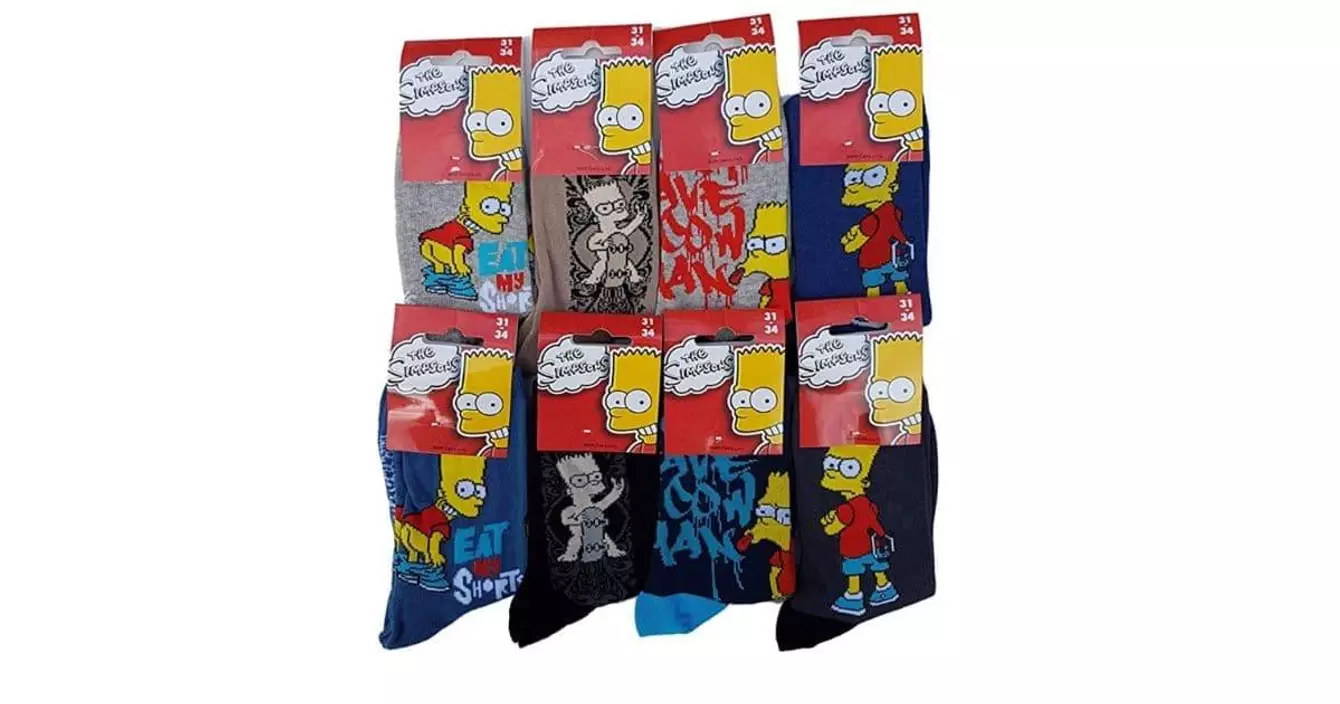 chaussette-bart-simpson
