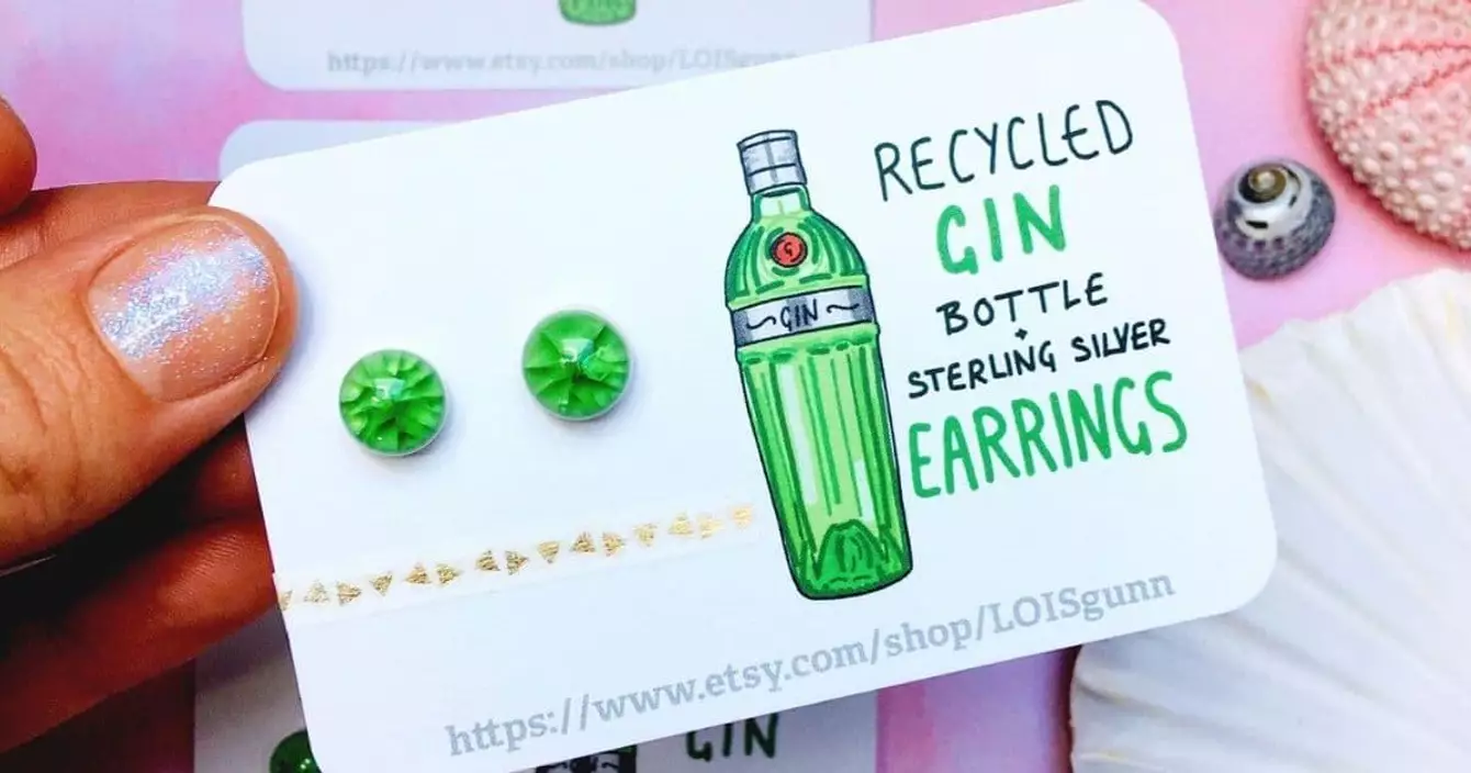boucles-oreilles-bouteilles-gin-recyclees