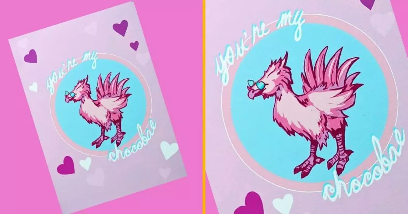 carte-saint-valentin-chocobo-final-fantasy