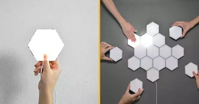 lampe-murale-hexagonale-assembler