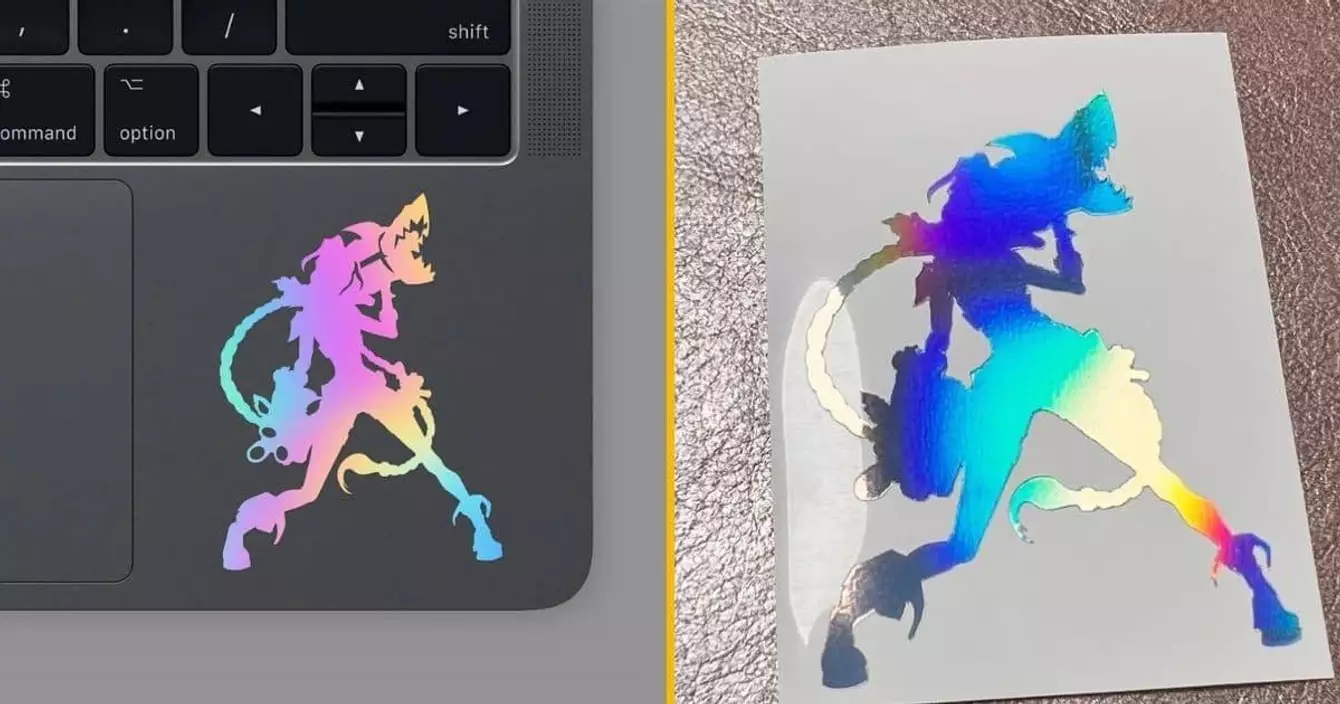 sticker-holographique-jinx-arcane