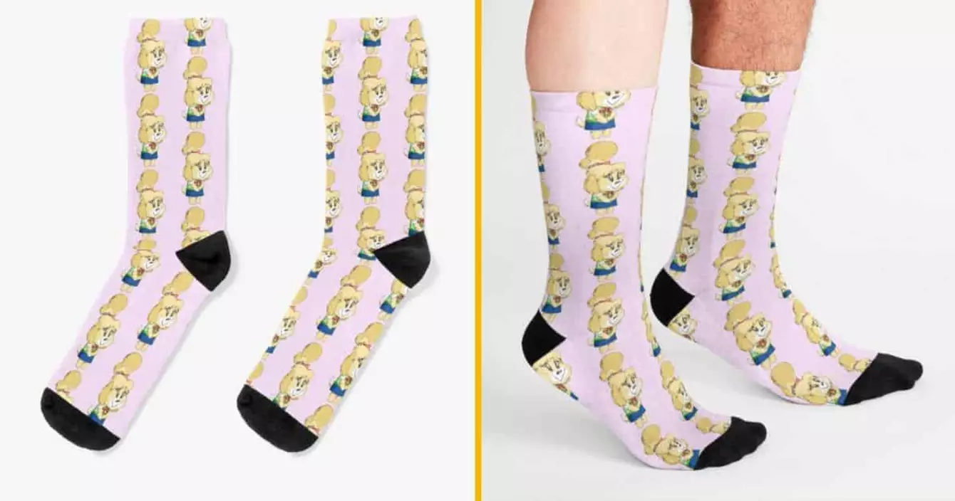 chaussettes-vanillabelle-animal-crossing